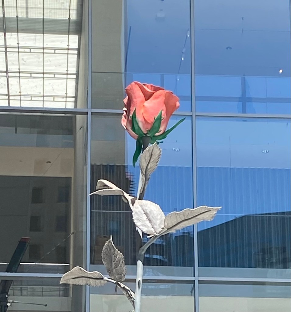 Isa Genzken’s Rose At Dior